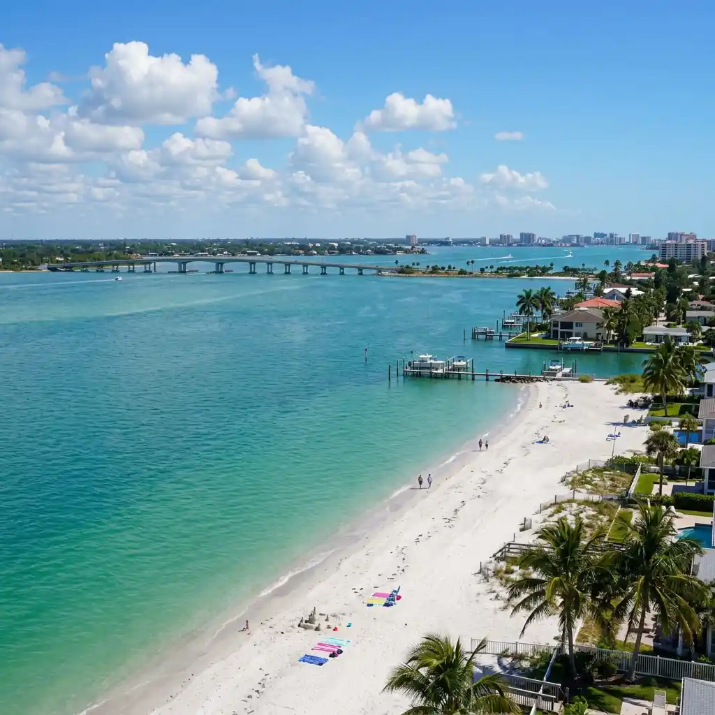 Historic Sponge Docks and waterfront at Tarpon Springs, Florida